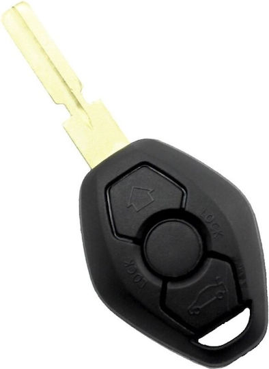 Techstar Autoschlüssel Schutzhülle 3 Tasten 4-Spur Klinge Bmw – Kompatibilität E46 E39 E60 X3 X5