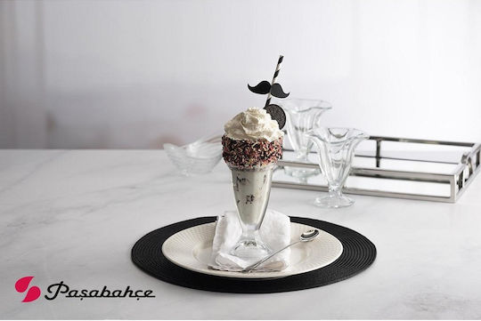 Pasabahce Eisschüssel Rund Glas Transparent mit Durchmesser 8.2cm