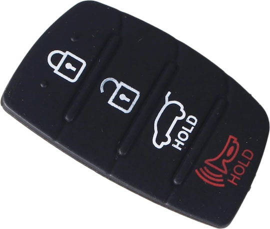 Membrană Din Cauciuc Pentru Cheie Auto Cu 4 Butoane Compatibilă Hyundai Tucson Santa Fe Ix45 Sonata I40 – Înlocuire Tastă Telecomandă