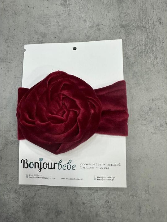 Bonjour Bebe Kinder Haarbänder in Rot Farbe