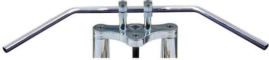 Motorcycle Handlebar Harley-Davidson Chrome Trw 1" Roadstar Medium Wide Handlebar Chrome 10" Rise Abe