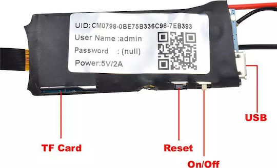 Hidden Camera Usb Charger WiFi 1080p with Memory Card Slot