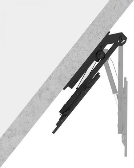 Sbox Mount CPLB-M0748 Βάση Τηλεόρασης Οροφής έως 86" και 45kg Μαύρο