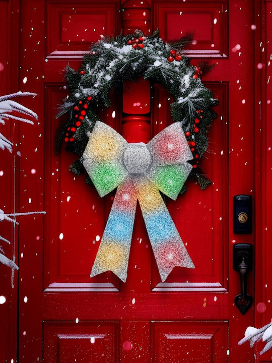Alista Home Christmas Lighted Decorative Wreath Battery Powered 40cm