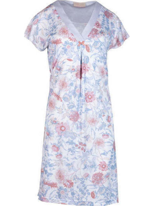 Pink Label Лятна Дамска Нощница Nightgown Camelia