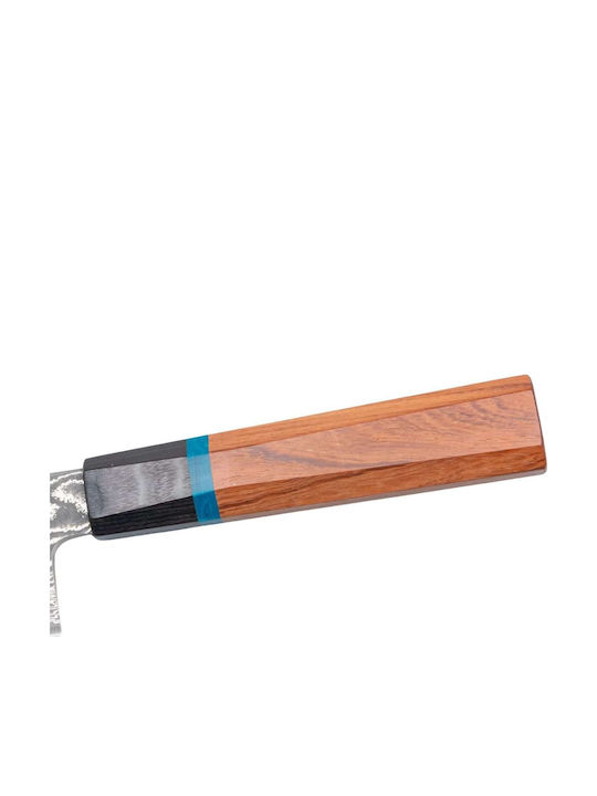 Ryusen Bonten Unryu Cuțit Nakiri din Oțel Damasc 16.5cm