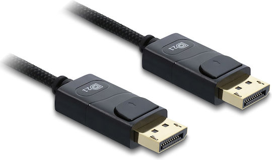 DeLock Cable DisplayPort male - DisplayPort male 2m Black (81672)