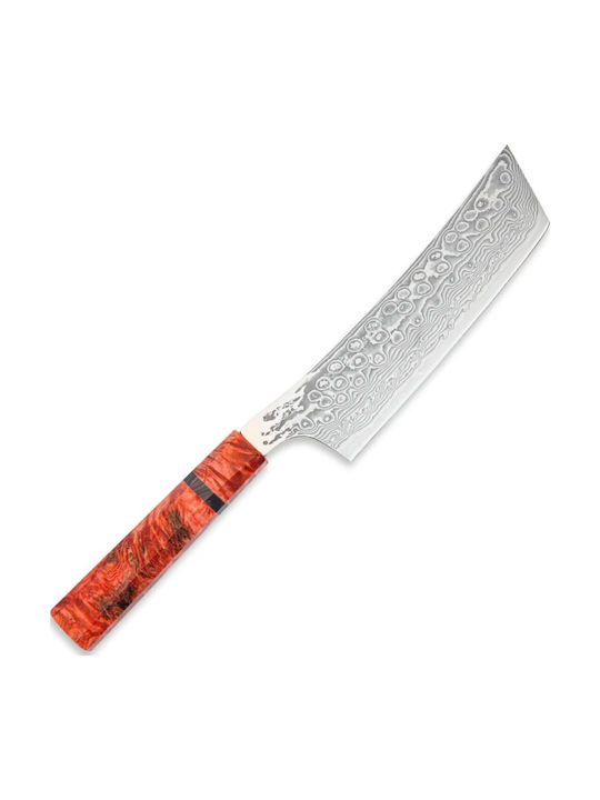 Ryusen Gurenhiryu Kai Μαχαίρι Nakiri από Δαμασκηνό Ατσάλι 15.5cm