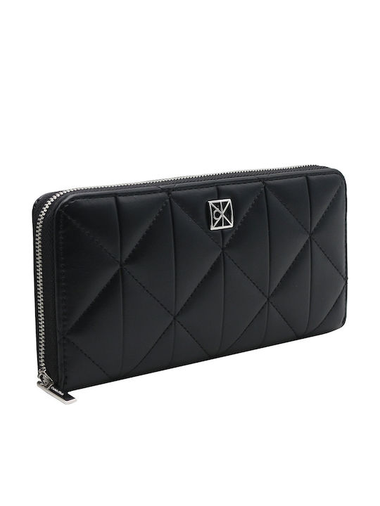 Quilted Women's Wallet Classic Black