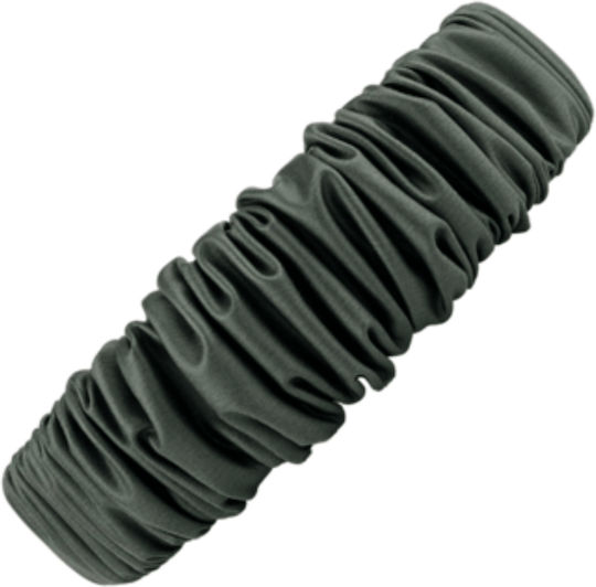 Women's Faux Leather Hair Headband Scrunch – Khaki