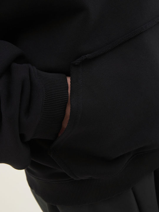 Sweatshirt with Hood Black