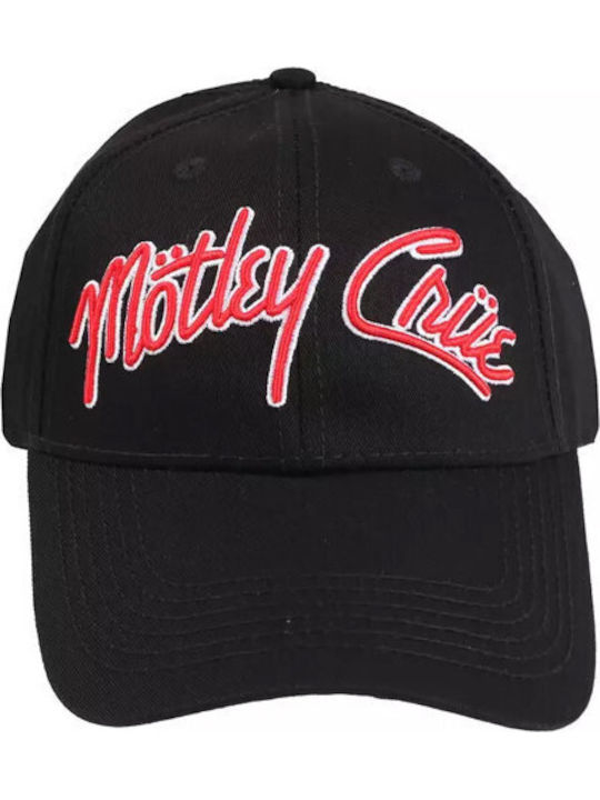 Καπέλο Motley Crue Logo Baseball Cap Black Motcap02b