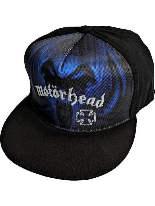 Καπέλο Motorhead Rock N Roll Blue Mono Snapback Cap Black Mheadsbcap05b