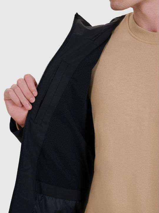 Jacket Waterproof and Windproof Black