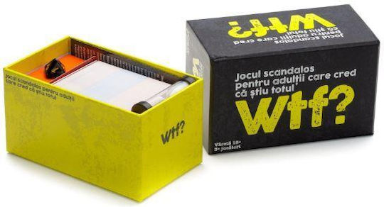 Joc de Societate WTF? pentru 3-8 Jucători 18+ Ani Gameology