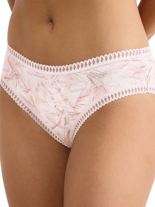 Βαμβακερά Women's String 3Pack with Lace Colorful