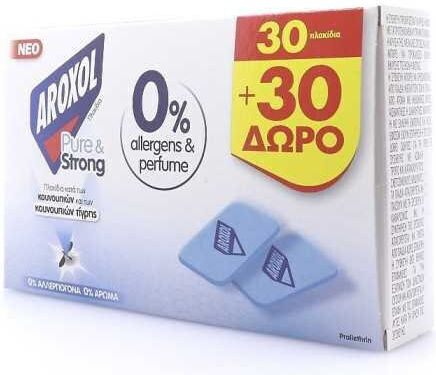 Aroxol Pure Insektenabwehrtabletten für Mücken 60cm