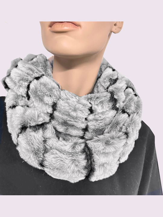 Set with Beanie Knitted in Black color