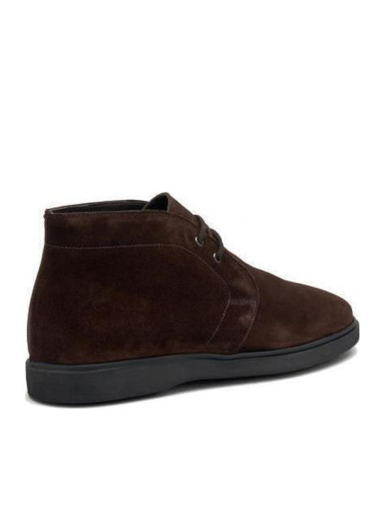 Suede Καφέ Ανδρικά Μποτάκια