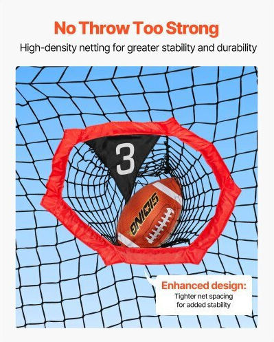 Vevor Goal Target Net for Soccer Training 20.32x10.16cm