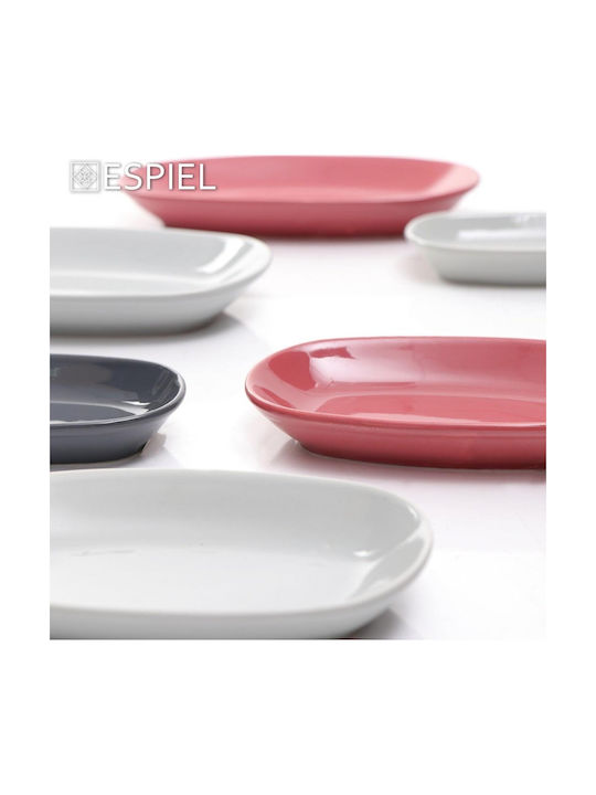 Espiel Essentials Πιατέλα Σερβιρίσματος Ορθογώνια Κεραμική Γκρι 15x8.5εκ. Espiel Essentials Πιατέλα Σερβιρίσματος Ορθογώνια Κεραμική Γκρι 15x8.5εκ.