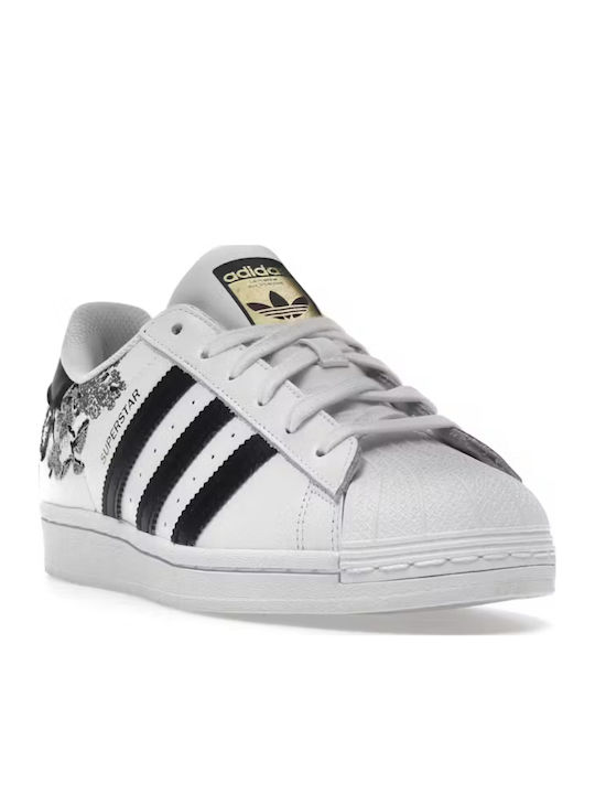 adidas gazelle silver green womens KIDS ADIDAS PIXAR CARS SUPERSTAR II COMFORT CLOSURE C (CLOUD WHITE / B main image 0