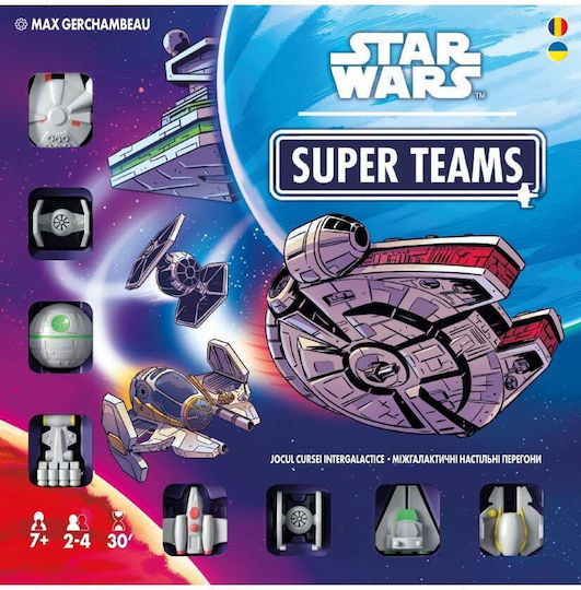 Joc de Societate Star Wars: Super Teams pentru 2-4 Jucători 7+ Ani Zygomatic