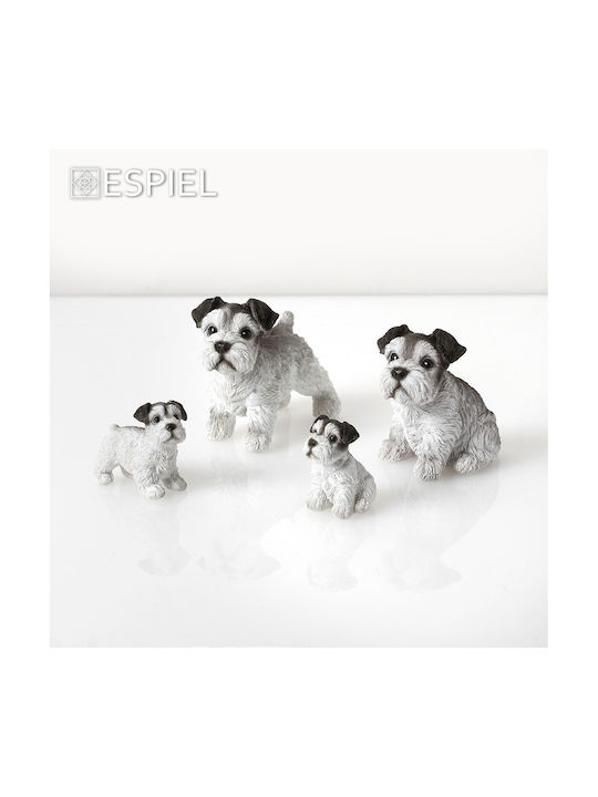 Espiel Decorative Dog Polyresin 6x4x7cm 1pcs