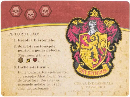 Joc de Societate Hogwarts Battle: Fight Against Dark Magic pentru 2 Jucători 11+ Ani Gameology