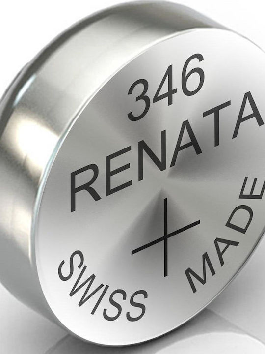 Renata 346 Μπαταρίες Silver Oxide Ρολογιών SR712 1.55V 10τμχ