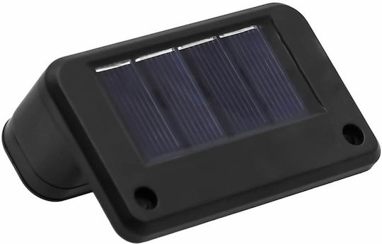 Led Waterproof Set of 4 Wall Solar Lights Warm White 3000K with Photocell IP65