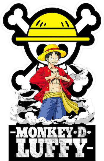 Autocolant De Perete Monkey D Luffy Pălării De Paie One Piece Stick2433 100cm