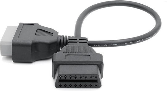 Techstar Cablu Adaptor Auto Nissan 14 Pin La Obd2 16 Pin