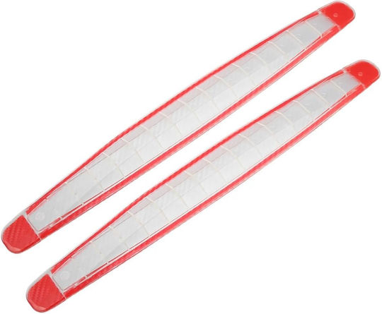 Set 2 Benzi Universale de Protecție Transparentă Pentru Bara și Ușa Mașinii Durabile din PVC Rezistente la Zgârieturi și Impact Autocolante Instalare Rapidă 40x5,2 Cm Set 2 Bucăți