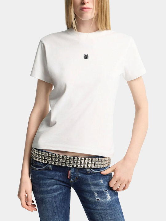 Γυναικείο T-shirt White, Black 2Pack