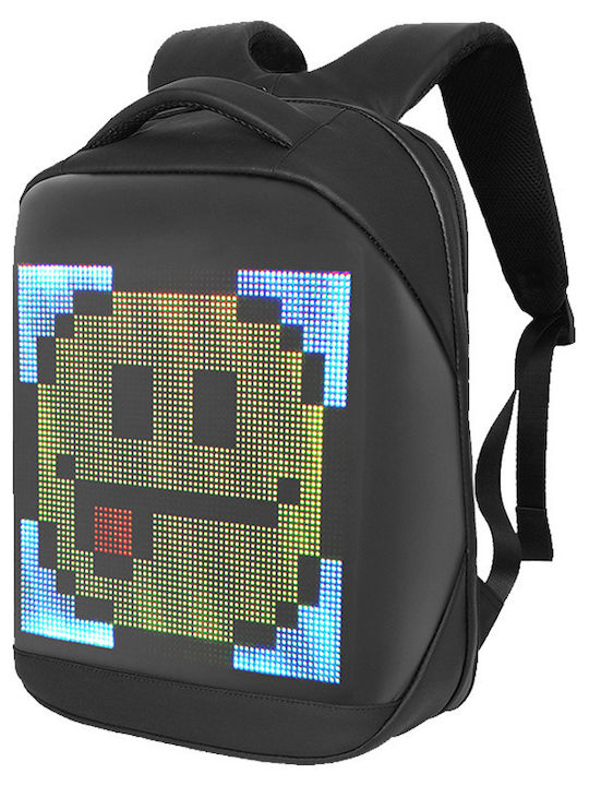 Smart PixOut T3 Rucsac Impermeabil Bluetooth Control Prin Aplicație Text Personalizat Imagini și GIF-uri