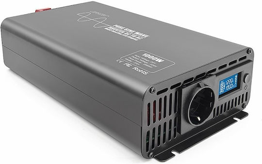 Invertor Auto Unda sinusoidală pură 1000W pentru Convertirea 24V DC în 220V AC