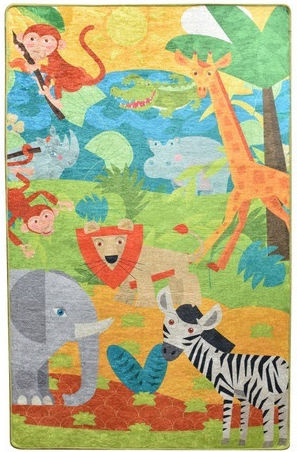 Chilai Home Kinder Teppich Mehrfarbig 150x200cm