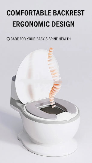Little Mom Potty Vas cu Capac Verde