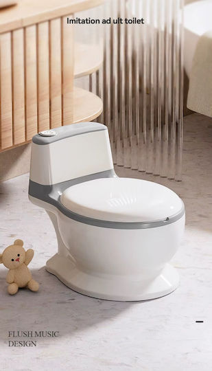 Little Mom Potty Bowl with Lid Green