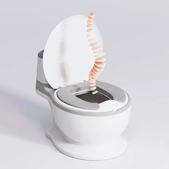 Little Mom Potty Bowl with Lid Green