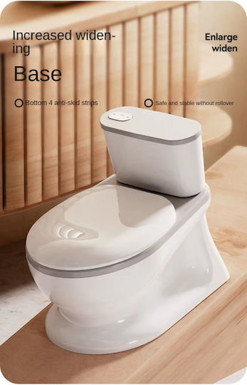 Little Mom Potty Vas cu Sunete & Capac Roz