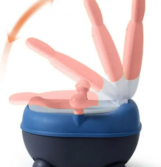 Little Mom Potty Vas cu Capac Albastru
