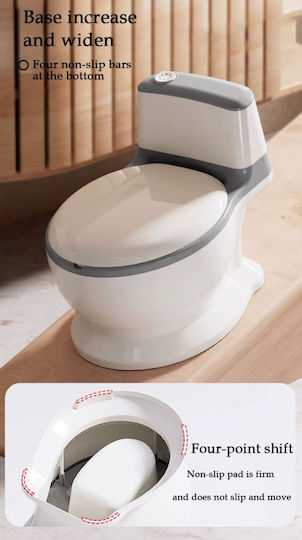 Little Mom Potty Bowl with Lid Green