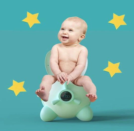Little Mom Potty Bowl with Lid Gray