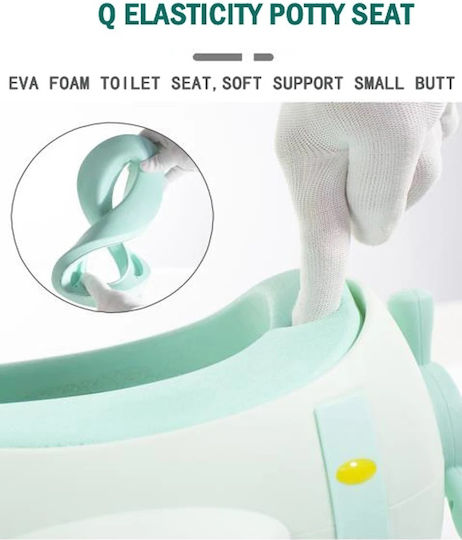 Little Mom Potty Bowl with Lid Gray