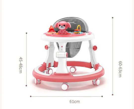 Little Mom Strada cu Muzică pentru 6++ Luni Roz