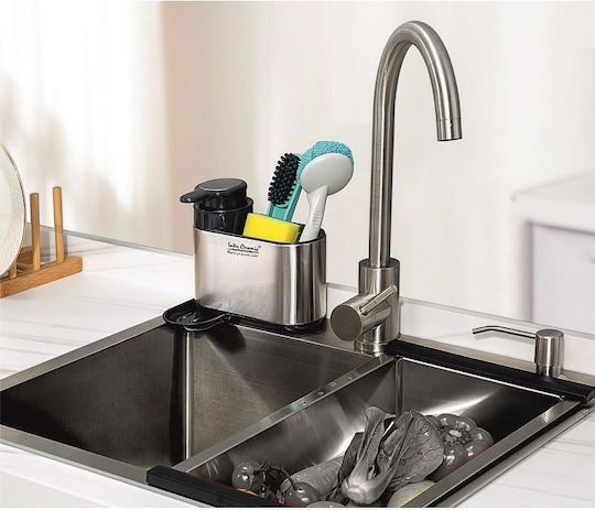 Inter Ceramic Dispenser Κουζίνας Κεραμικό με Θήκη για Σφουγγάρι
