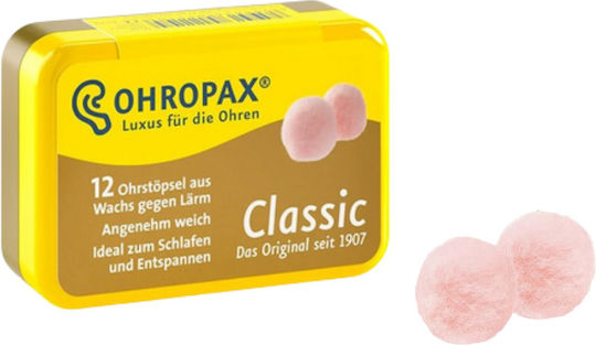 Ohropax Ohrstöpsel in Beige Farbe 6Stück