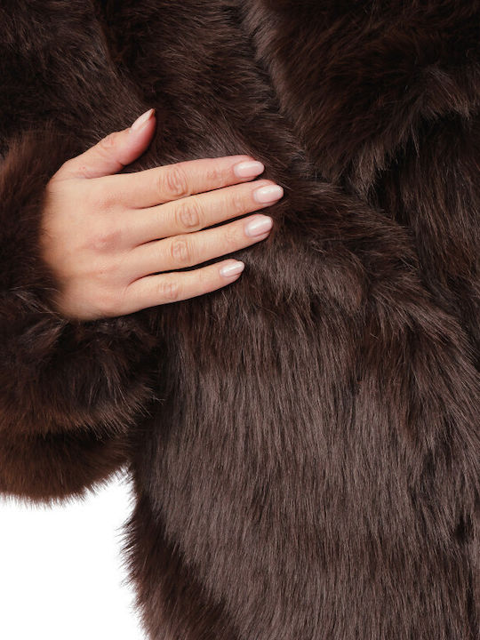 Women's Short Fur Brown